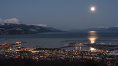 Landscapes nature Mountains moonlight Oceans cityscapes snowy 