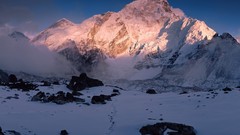 Landscapes nature Mountains mount nepal Himalaya