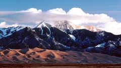 Landscapes nature Mountains National sand dunes
