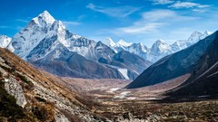 Landscapes nature Mountains nepal valleys