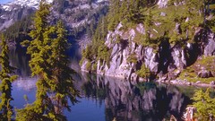 Landscapes nature Mountains north lakes