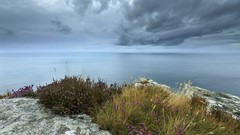 Landscapes nature Mountains ocean cloud see HDR Photography