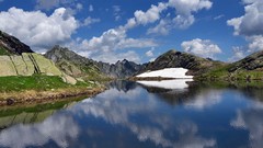 Landscapes nature Mountains ocean cloud see HDR Photography