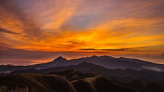 Landscapes nature Mountains ocean cloud see HDR Photography