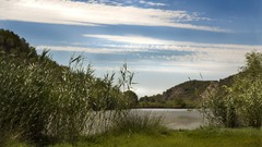 Landscapes nature Mountains ocean cloud see HDR Photography