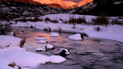 Landscapes nature Mountains rivers