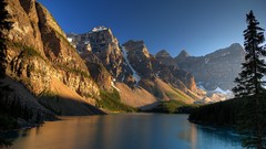 Landscapes nature Mountains rivers