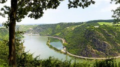 Landscapes nature Mountains rivers