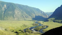 Landscapes nature Mountains rivers