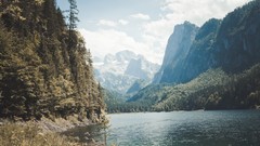 Landscapes nature Mountains rivers waterscapes