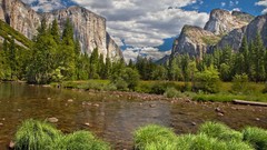 Landscapes nature Mountains rocks rivers