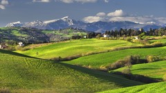 Landscapes nature Mountains Rural