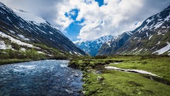 Landscapes nature Mountains sky Norway