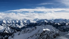 Landscapes nature Mountains skyscapes