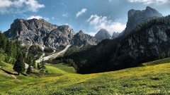 Landscapes nature Mountains streets forests