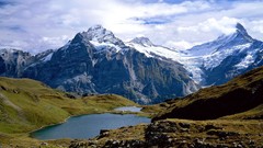 Landscapes nature Mountains switzerland