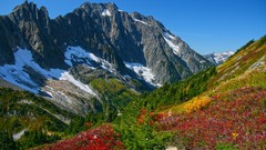 Landscapes nature Mountains trail arm north national park
