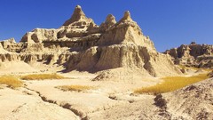 Landscapes nature national park badlands South Dakota