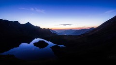 Landscapes nature night Mountains germany horizon bavaria lakes 