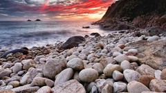 Landscapes nature ocean