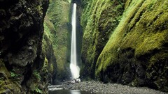 Landscapes nature Oregon falls scenic