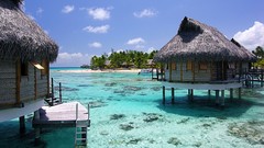 Landscapes nature pearl Islands French Polynesia Beaches tourism