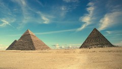 Landscapes nature pyramids Egypt deserts