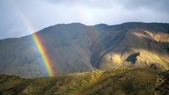 Landscapes nature rainbows skyscapes