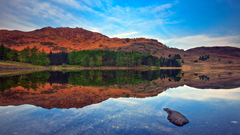 Landscapes nature reflections