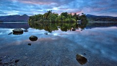 Landscapes nature reflections