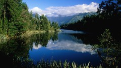 Landscapes nature reflections