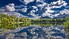 Landscapes nature reflections