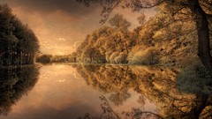 Landscapes nature reflections