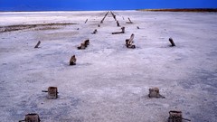 Landscapes nature remains Utah piers
