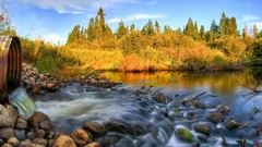 Landscapes nature rivers