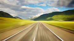 Landscapes nature roads