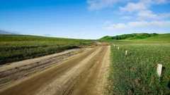 Landscapes nature roads