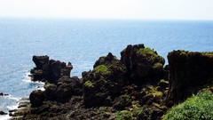 Landscapes nature rock water ocean Beaches