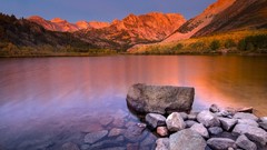 Landscapes nature rocks lakes