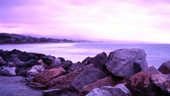 Landscapes nature rocks lakes