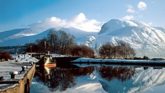 Landscapes nature Scotland lakes ben