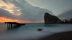 Landscapes nature shore