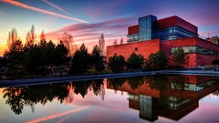 Landscapes nature skies