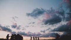 Landscapes nature skies