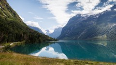 Landscapes nature skies