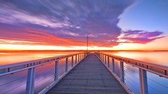 Landscapes nature sky morning long exposure