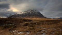 Landscapes nature snow clouds Majestic