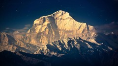 Landscapes nature snow Mountains