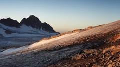 Landscapes nature snow Mountains