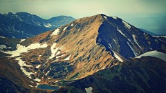 Landscapes nature snow Mountains